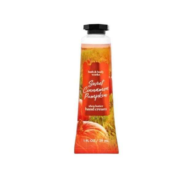 Bath and Body Works Sweet Cinnamon Pumpkin Shea Butter Hand Cream 1.0 Fl Oz 2022 - Picture 1 of 5